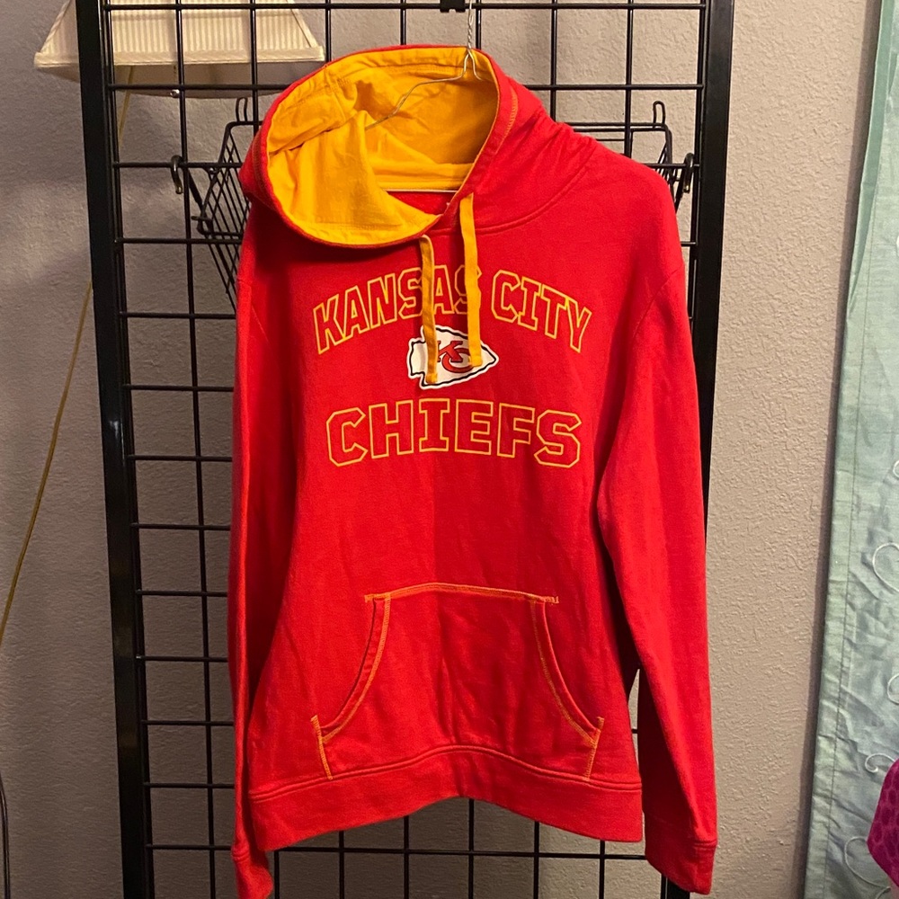 Fanatics Red and Yellow Hoodie